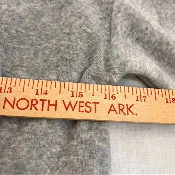 Daily Practice by Anthropologie Off-The-Shoulder Velvet Gray Mini Dress Size S - Picture 7 of 12